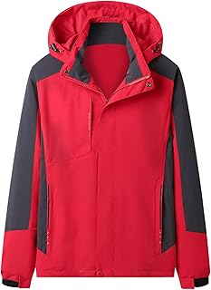 Vaude Cycling Rain Jacket Men's 4XL Softshell Jacket Waterproof Breathable Wind Jacket Men's Lightweight 7XL Jacket Men's Transition Jacket with Hood Functional Jacket for Cycling Running Training