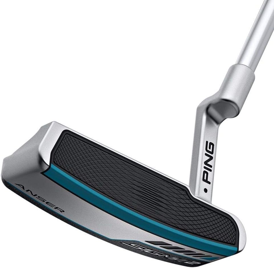 PING Sigma 2 Anser Platinum Putter (PING PP60 Pistol Putter Grip - Midsize) (Right, Adjustable 32-36)