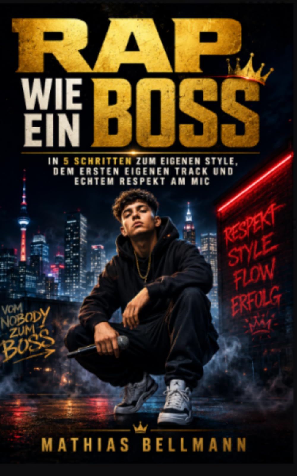 Rap wie ein Boss: In 5 Schritten zum eigenen Style, dem ersten eigenen Track und echtem Respekt am Mic