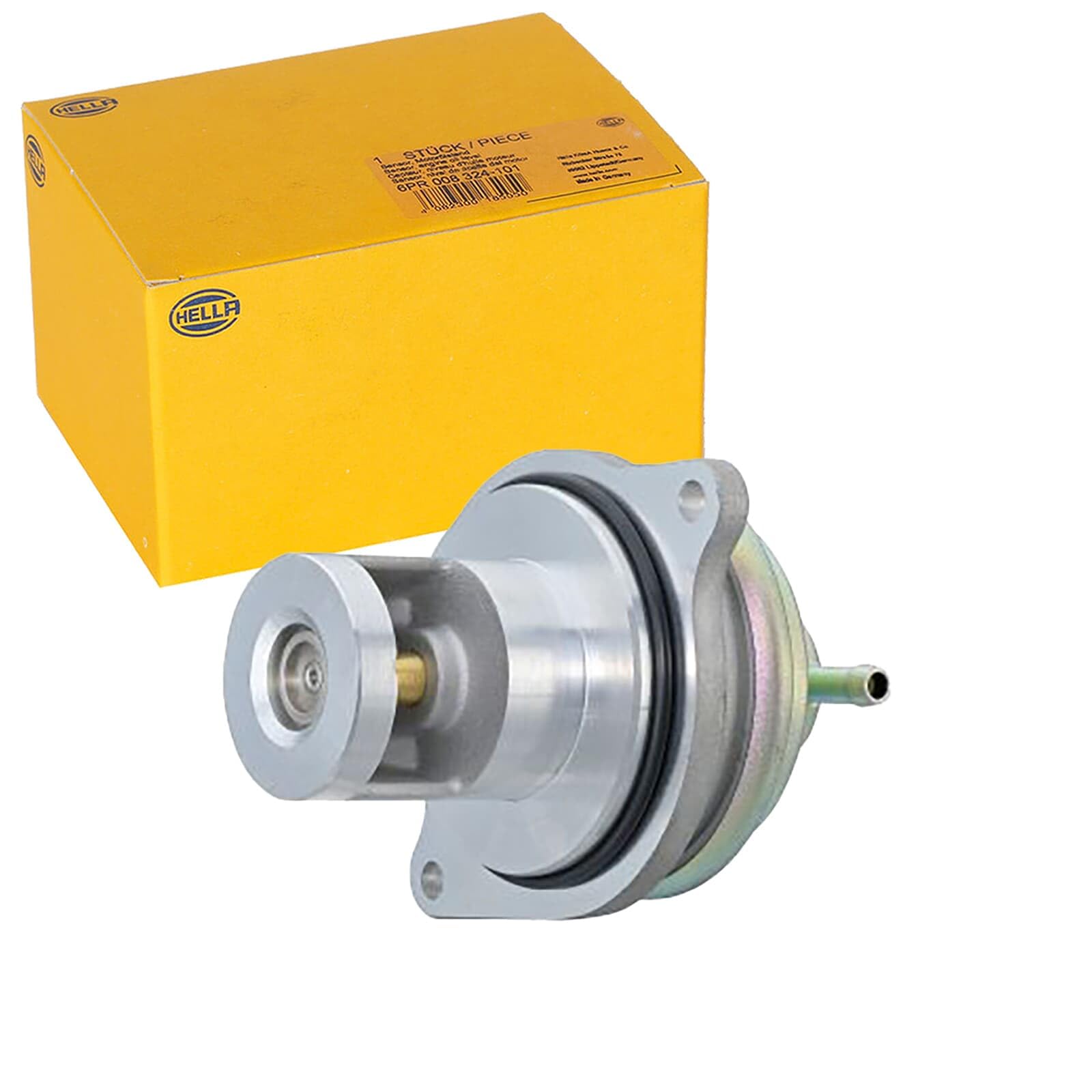 HELLA 6NU 014 865-531 Válvula EGR - neumático - con juntas tóricas
