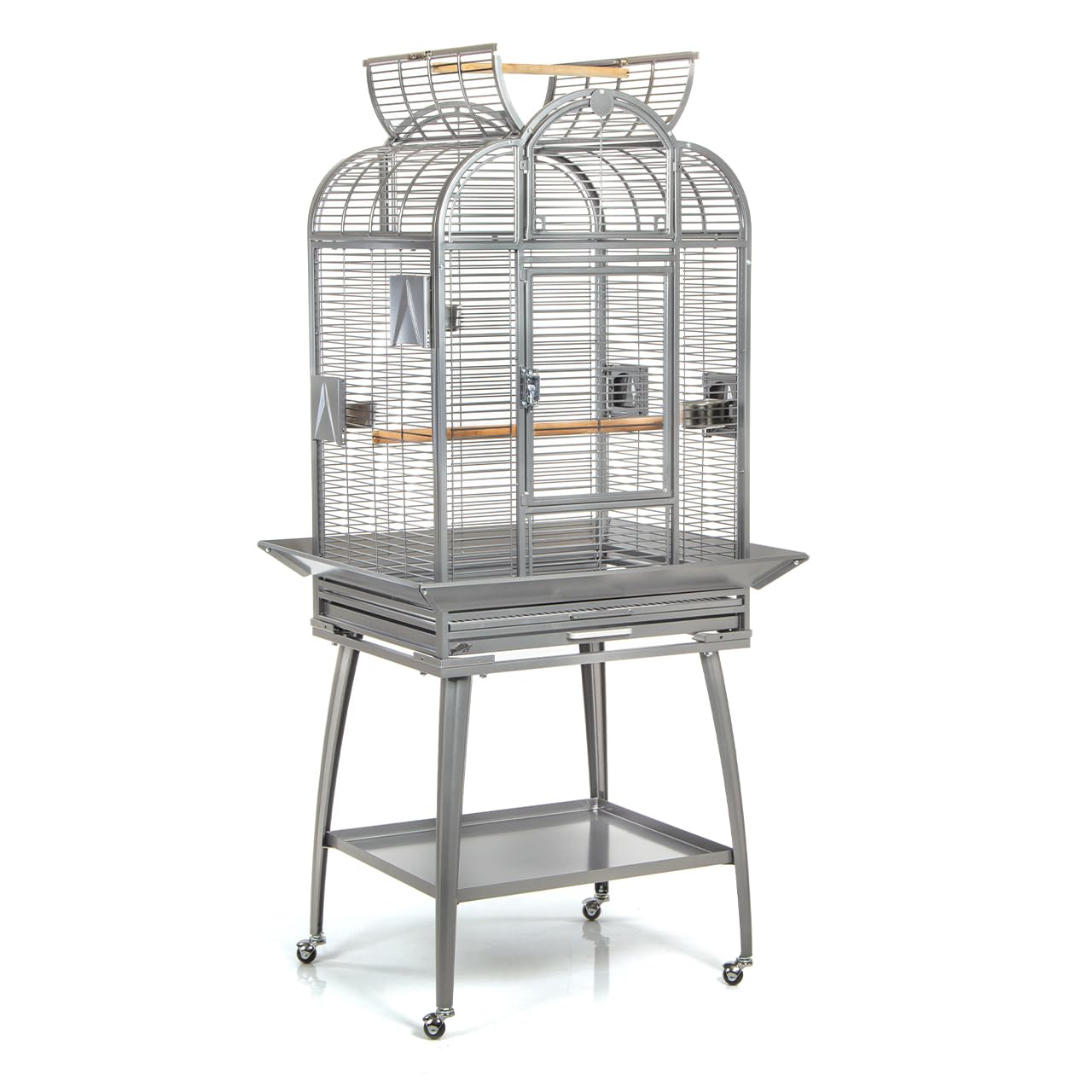 Montana Cages Vogelkäfig Havana - Platinum | ca. 80 x 74 x 162 cm