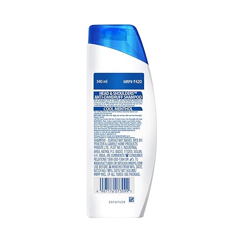Miniatura 11 de Head & Shoulders Champú de mentol fresco anticaspa, 11.5 fl oz