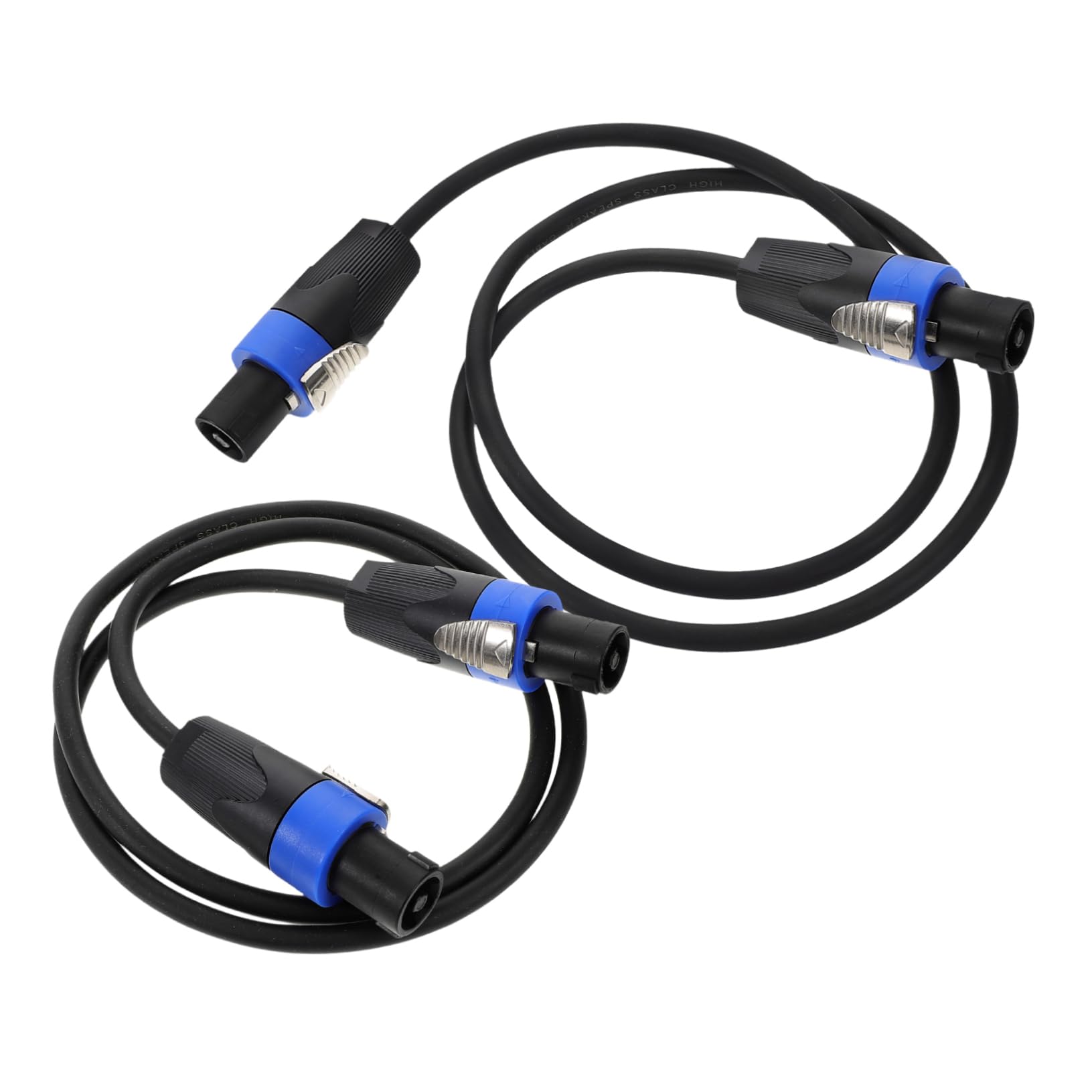 Cables de altavoz de cobre Kisangel conectores audio automóvil estables 8