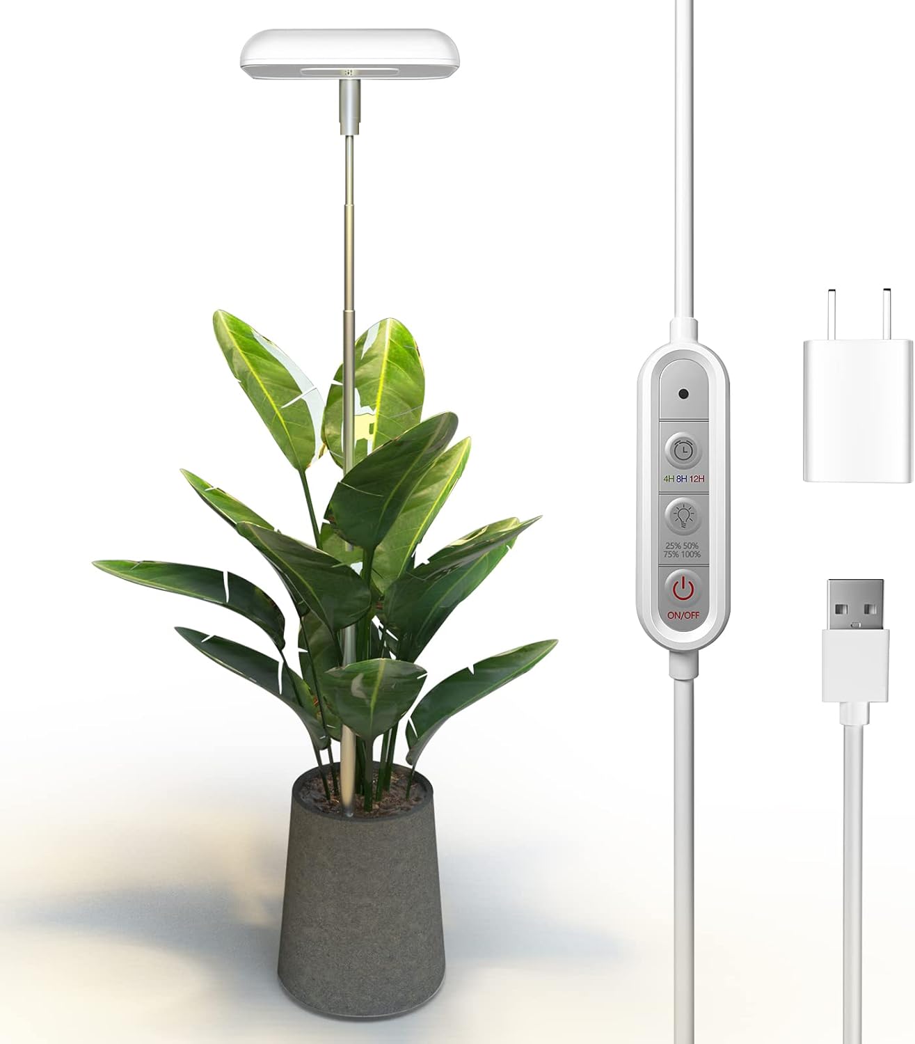 Birsppy Pophen Grow Light,Plant Light for Indoor Plants