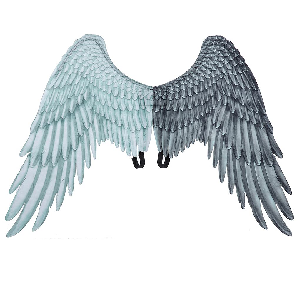 Alodidae 3D Angel Wings Costume with Elastic Straps Halloween Party Mardi Gras Cosplay Accessory