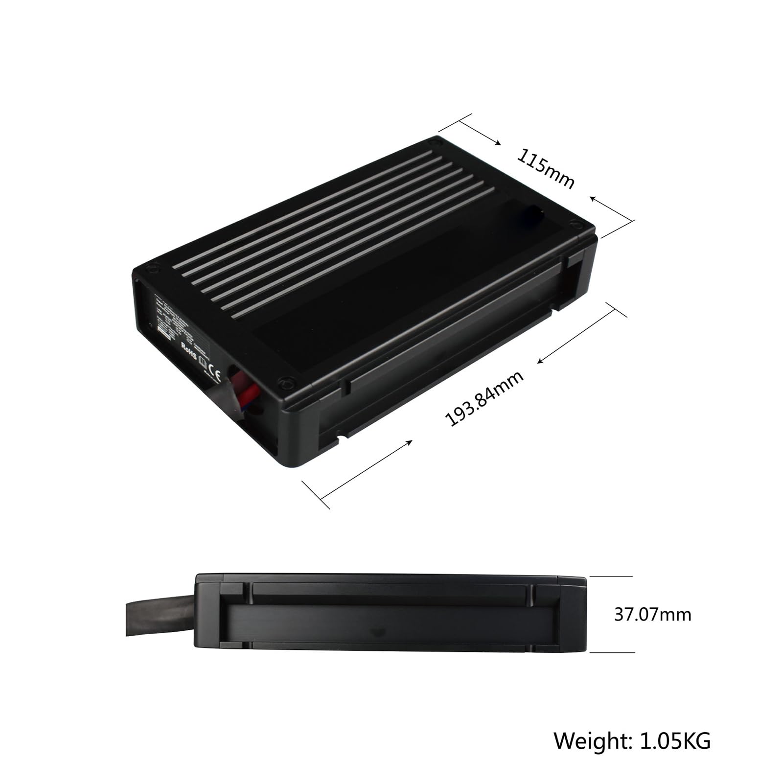 12 V 20A DC an DC an Bord der Batterie IP65 wasserdichte effiziente Ladung für Anhänger RVS Van Vehicle Marine SLA AGM Lion Calcium