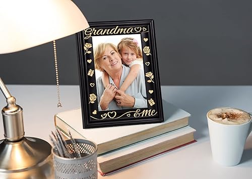 Miniatura 2 de WaaHome Nuestro primer marco de fotos del día de San Valentín, marco de fotos de madera de San Valentín, regalos románticos del día de San Valentín