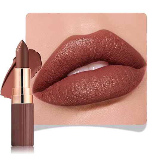 evpct Nude Brown Longwear Velvet Matte Lipstick