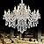 Durahonn Clear Crystal Chandelier, K9 Crystal 18 Lights, E12 Bulbs, Modern Ceiling Lamp for Living Room, Bedroom, Dining Room, UL-Listed, Easy to Install (18-Light)