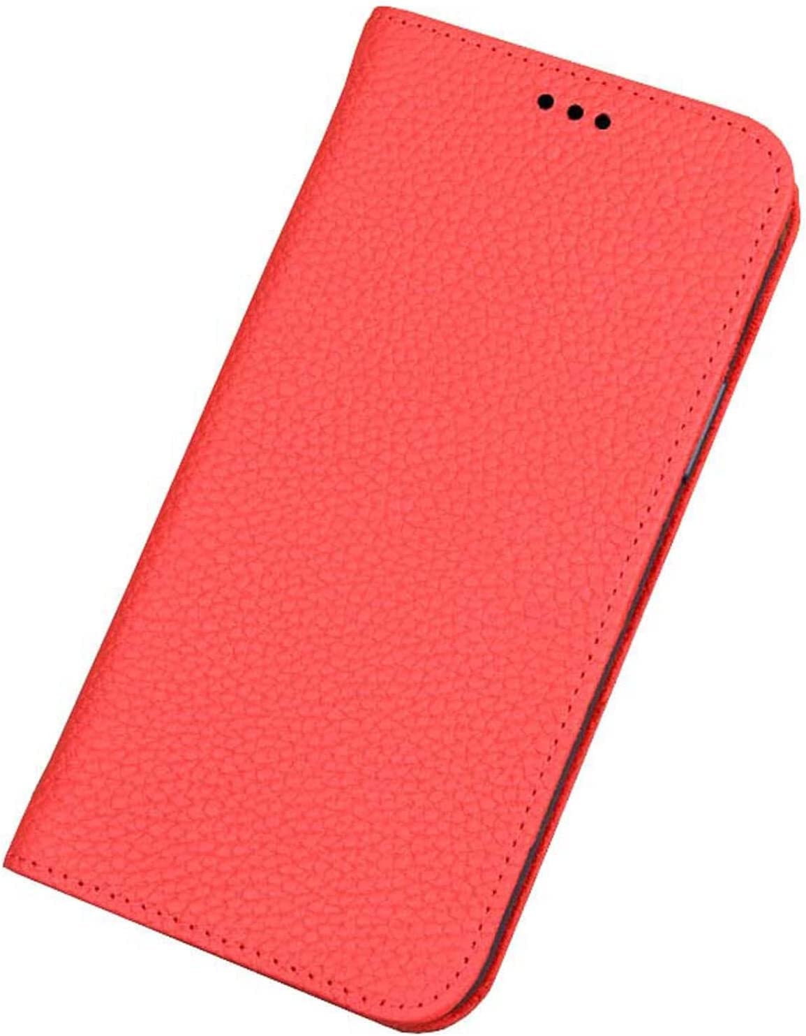 Étui iPhone 14 Pro Max à rabat cuir litchi résistant aux rayures - 8