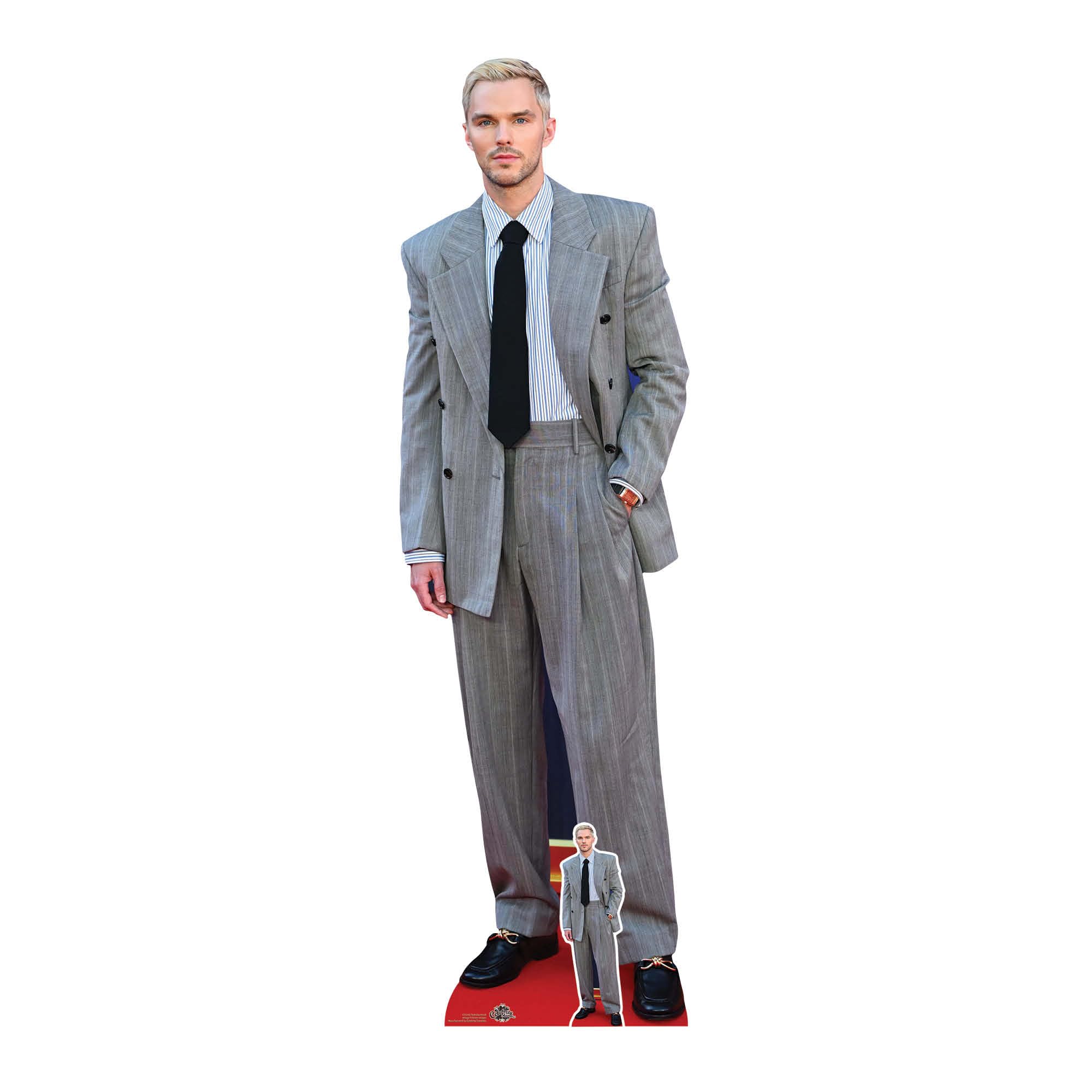Star Cutouts CS1242 Nicholas Hoult – 191cm Lifesize Cardboard Cutout | Fun Celebrity Display for Fans, Parties & Events