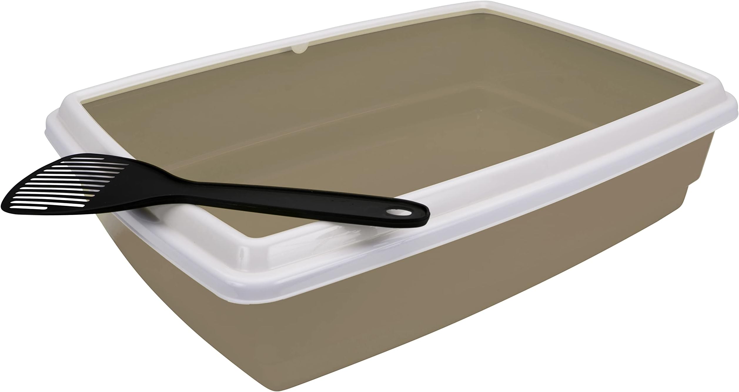 Agrobiothers Cat Litter Tray with Rim and Scoop 44x34x11 cm