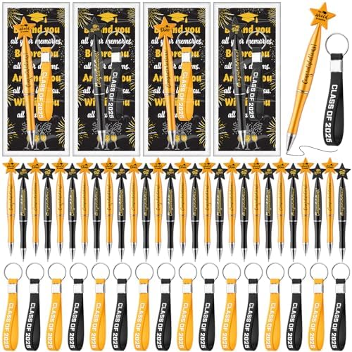 Amazon.com : Sayglossy 36 Set Graduation Gifts Ballpoint Pens Bulk Star ...
