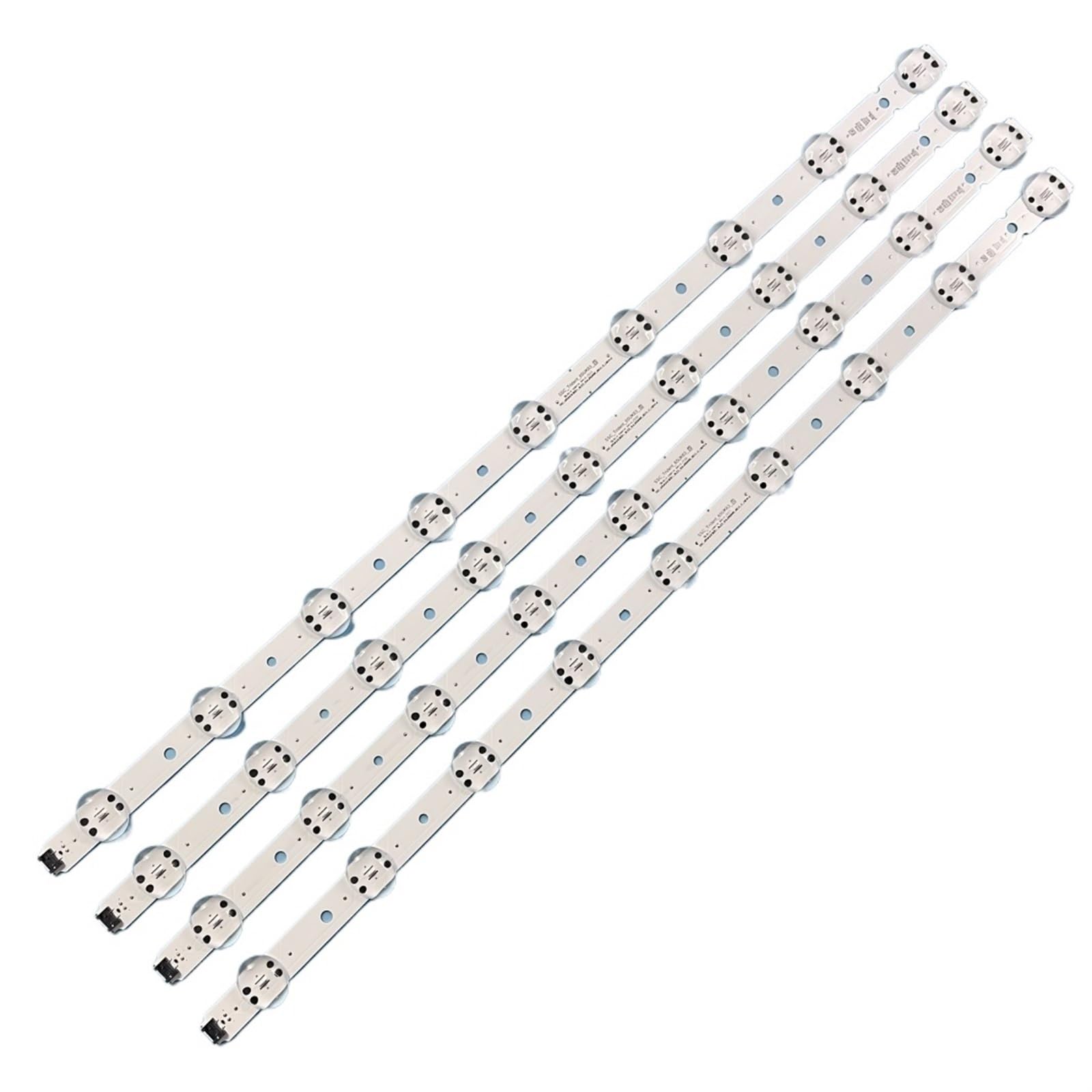 HABITZ 4 Stück LED-Hintergrundbeleuchtungsstreifen kompatibel for 65UK6300 65UK6470PLC 65UK6400PLF 65UK6300PUE 65uk6300PLB EAV64013801 EAV64013802 EAV63993002