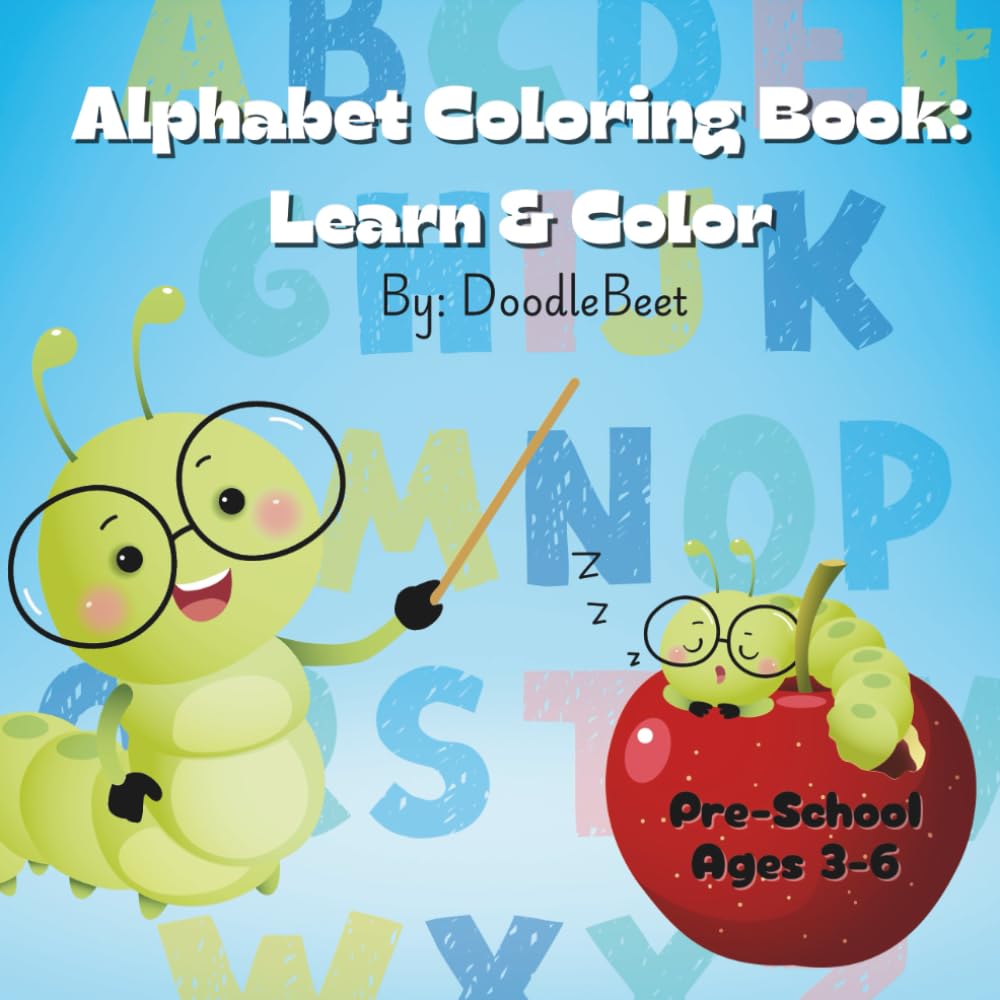 Alphabet Coloring Book: Learn & Color