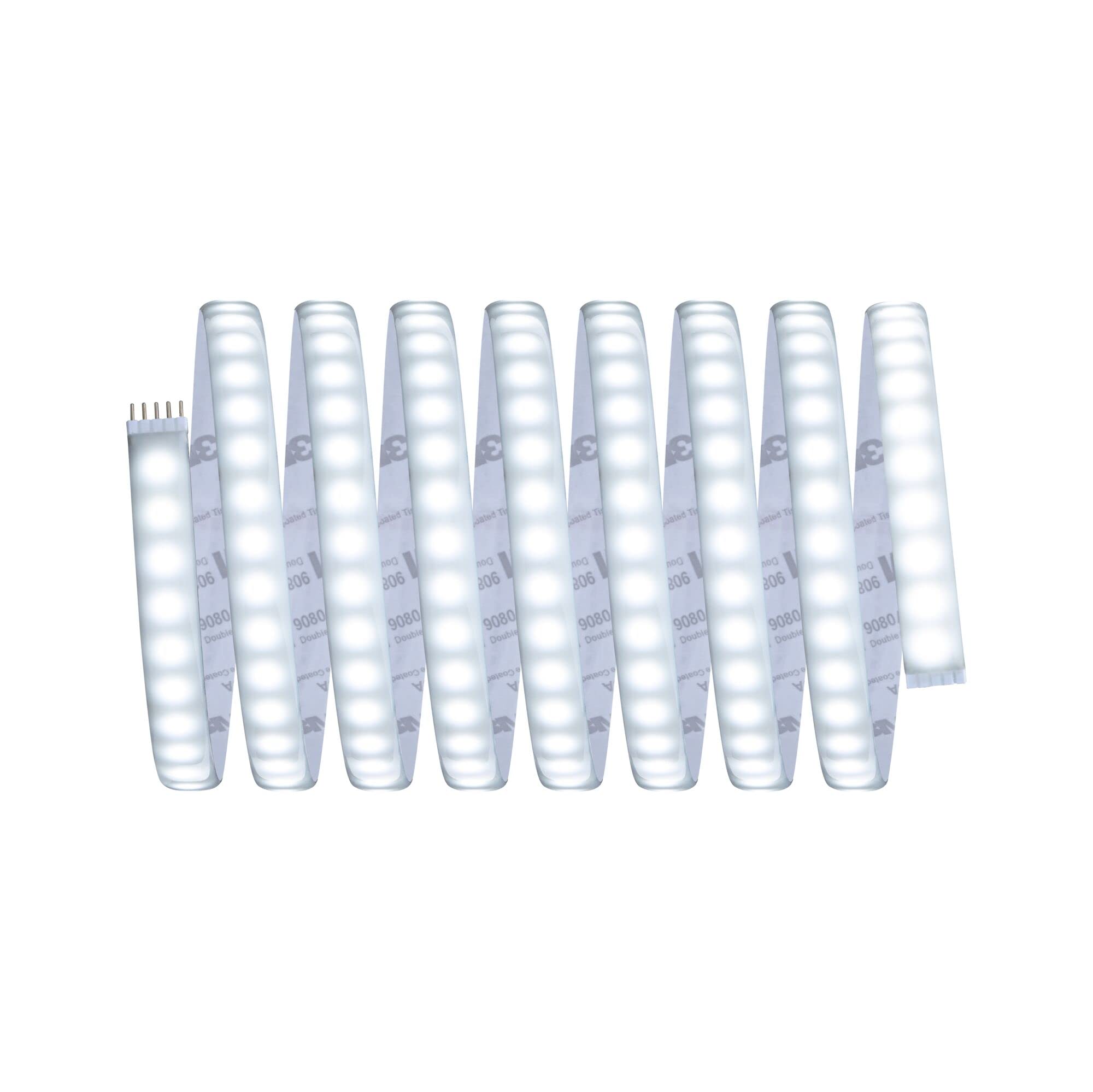 Paulmann 70532 MaxLED 1000 LED Strip Tunable White Basisset IP44 32W 1020lm/m dimmbar 3m Silber Kunststoff 108LEDs/m