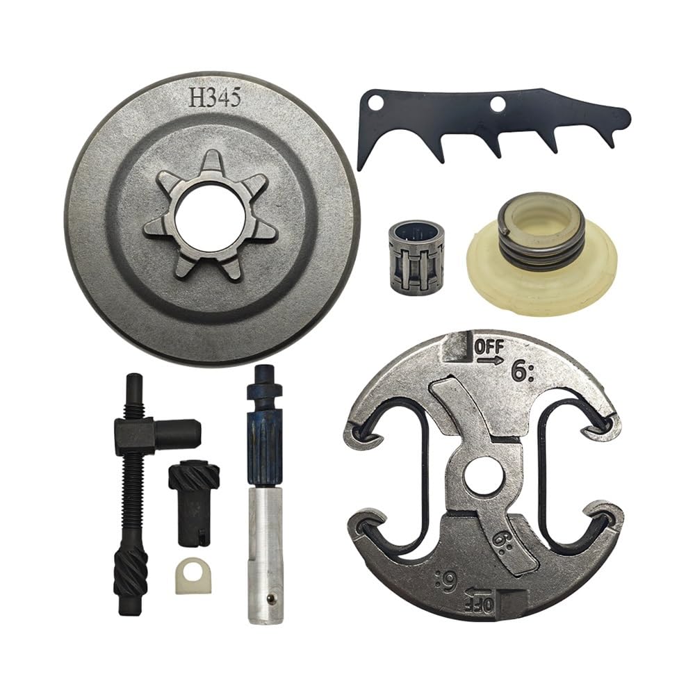 Tamburo frizione .325 7T adatto for kit tendicatena olio ingranaggio a vite senza fine 445 450 pezzi di ricambio for motosega 578097901 503905901