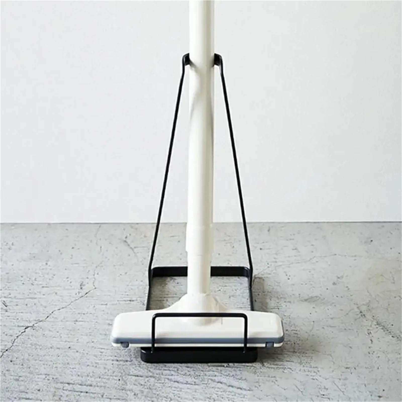 Staubsauger Aufbewahrungsregal Haushalts-Aufbewahrungsgestell aus Stahl, Staubsaugerständer for V6/V7/V8/V10 Universal-Stielreiniger, leicht(White)