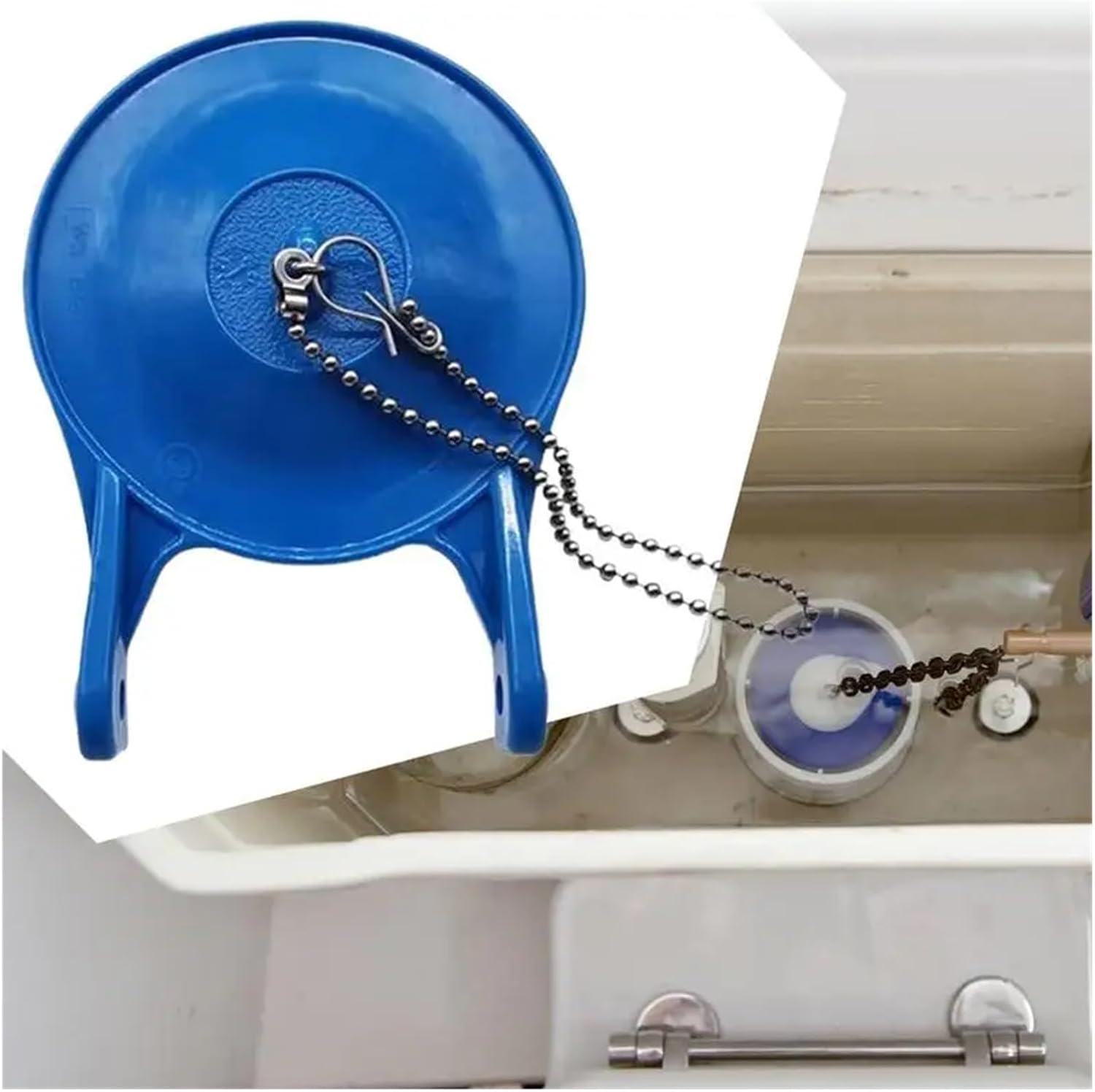 Toilet Flapper Replacement 4 Piece Toilet Flush Valve Set, Suitable For Replacing Internal Parts Of Various Toilets For Tank Repair