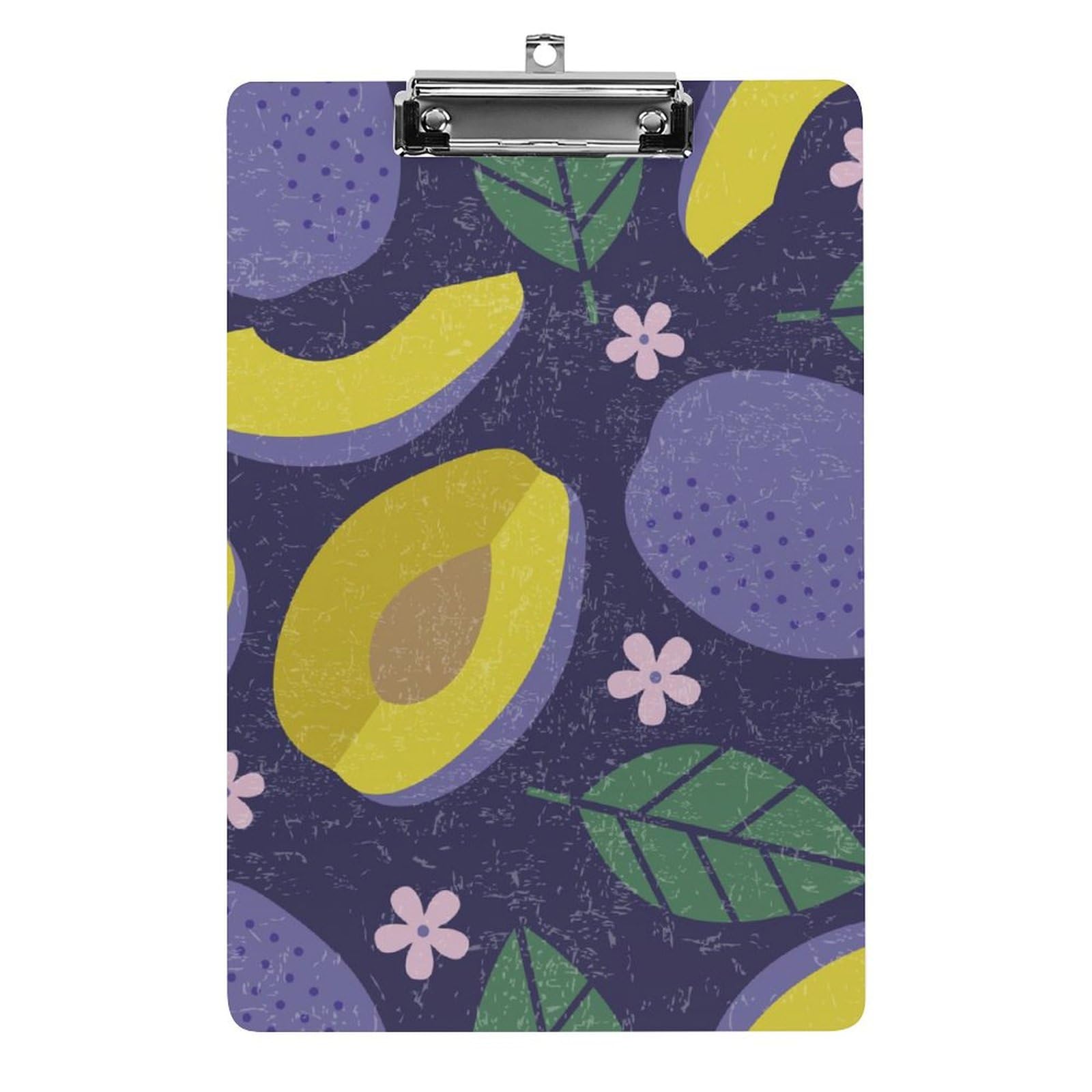 Planchette à pince A4 couleur violette à haute rigidité pour notes - 8