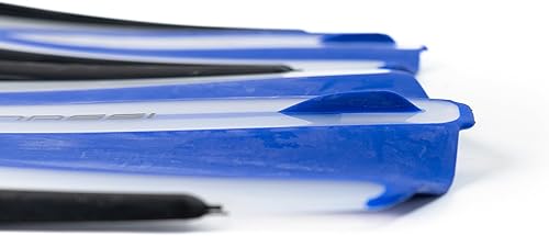 Miniatura 3 de Bonassi Anthias Fins - Color azul - Talla USA 23 - EU 3435 - Aletas de bolsillo para adultos para nadar, bucear y roncar - Ultra ligeras perfectas