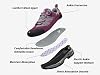 Zapatos de senderismo para mujer CAMEL CROWN, ligeros, antideslizantes, transpirables, para exteriores, trekking, casuales, de caña baja 7