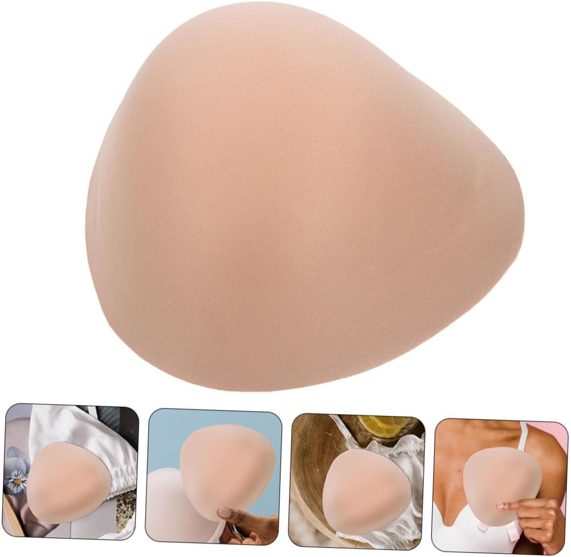Triangular Sponge Prosthetic Breast Bra Breast Pad Sponge Pads for Women Prosthesis Bra Pads Sponge Bra