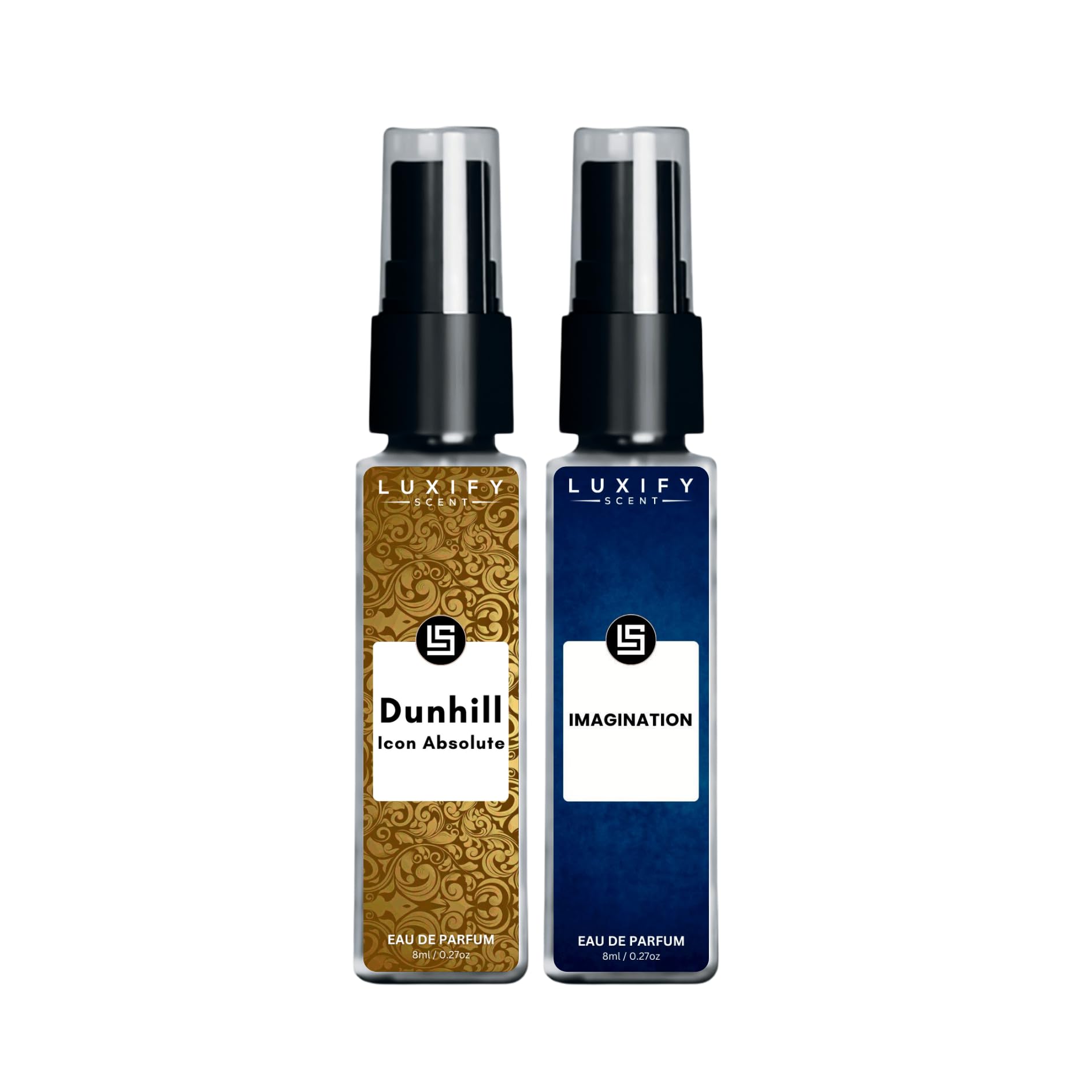 Icon Absolute & Imagination Eau De Parfum | Long-Lasting Fragrance | Scent for All Occasions, Travel Friendly Pocket Perfume | 8ml x 2