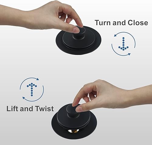 Miniatura 4 de Juego de embellecedores de drenaje y giro de bañera con dos agujeros, kit de conversión de placa frontal de desbordamiento de dos agujeros, kit de