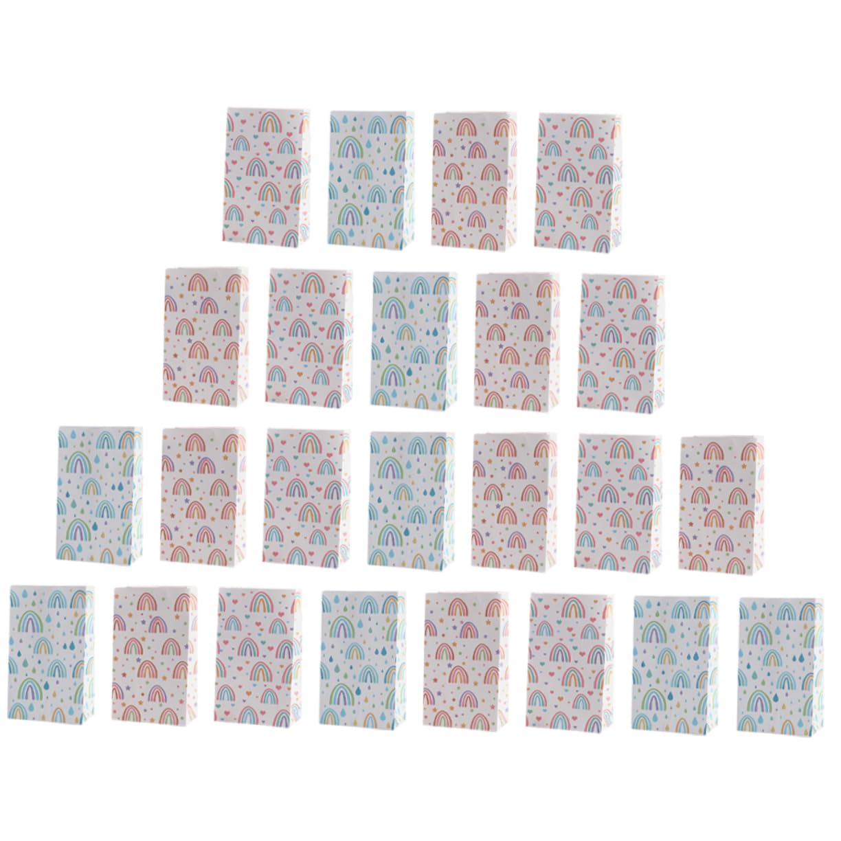 Ipetboom 5 Sätze Cellophan Für Korb Vakuum Einheit Taschen Opp Artikel Füllstoffe Behälter Beute Netz Favorisieren Würfel Versiegelbar Kordelzug Wagen Papier 30 Stück * 5