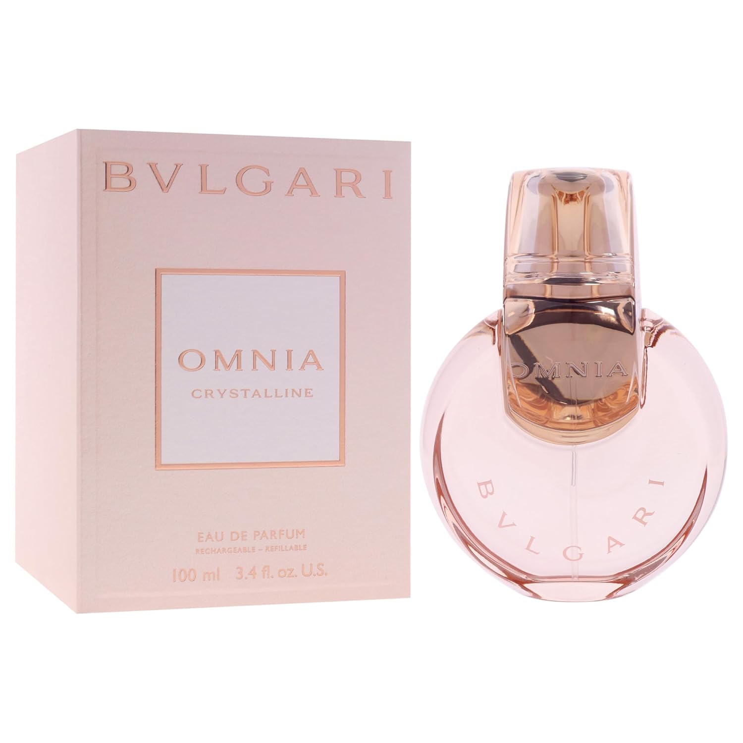 Omnia Crystalline by Bvlgari for Women - 3.4 oz EDP Spray - Image 3