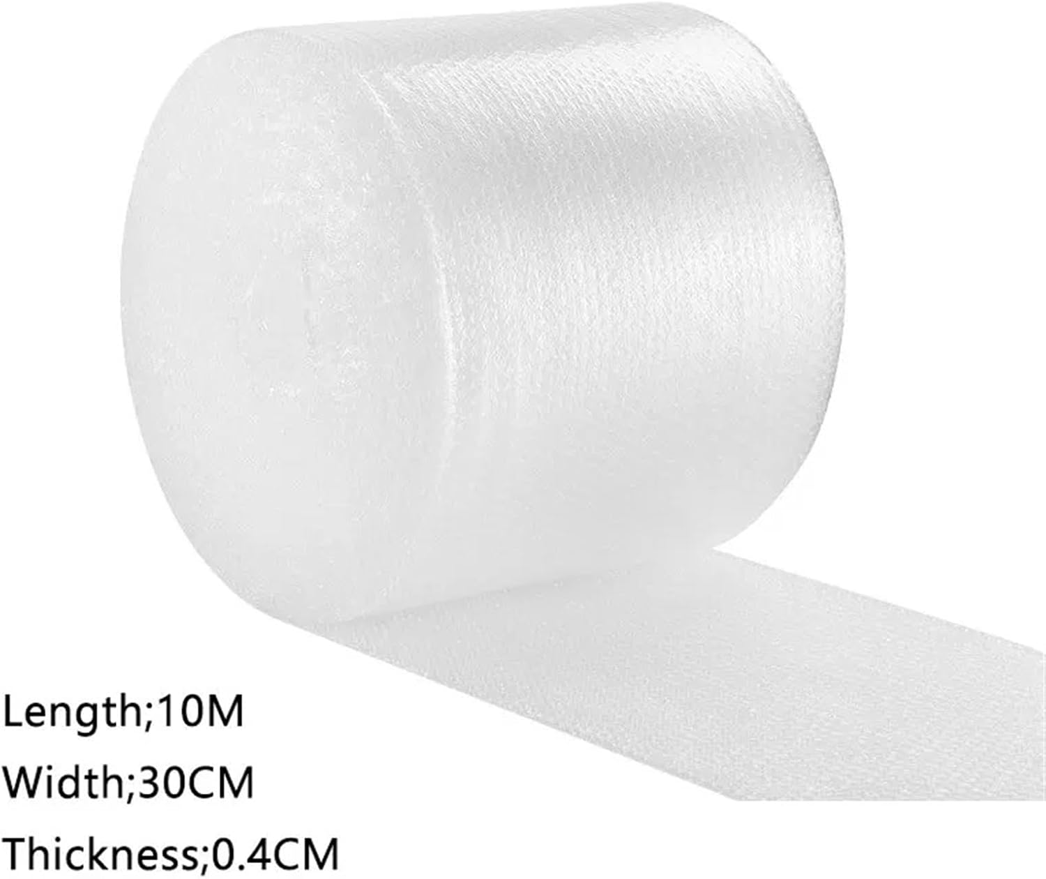 Generic Bubble Packaging Roll Transparent Cushioning Wrap Rolls Air Shockproof For Transporting Packing Supplies Courier Bubble Wrap