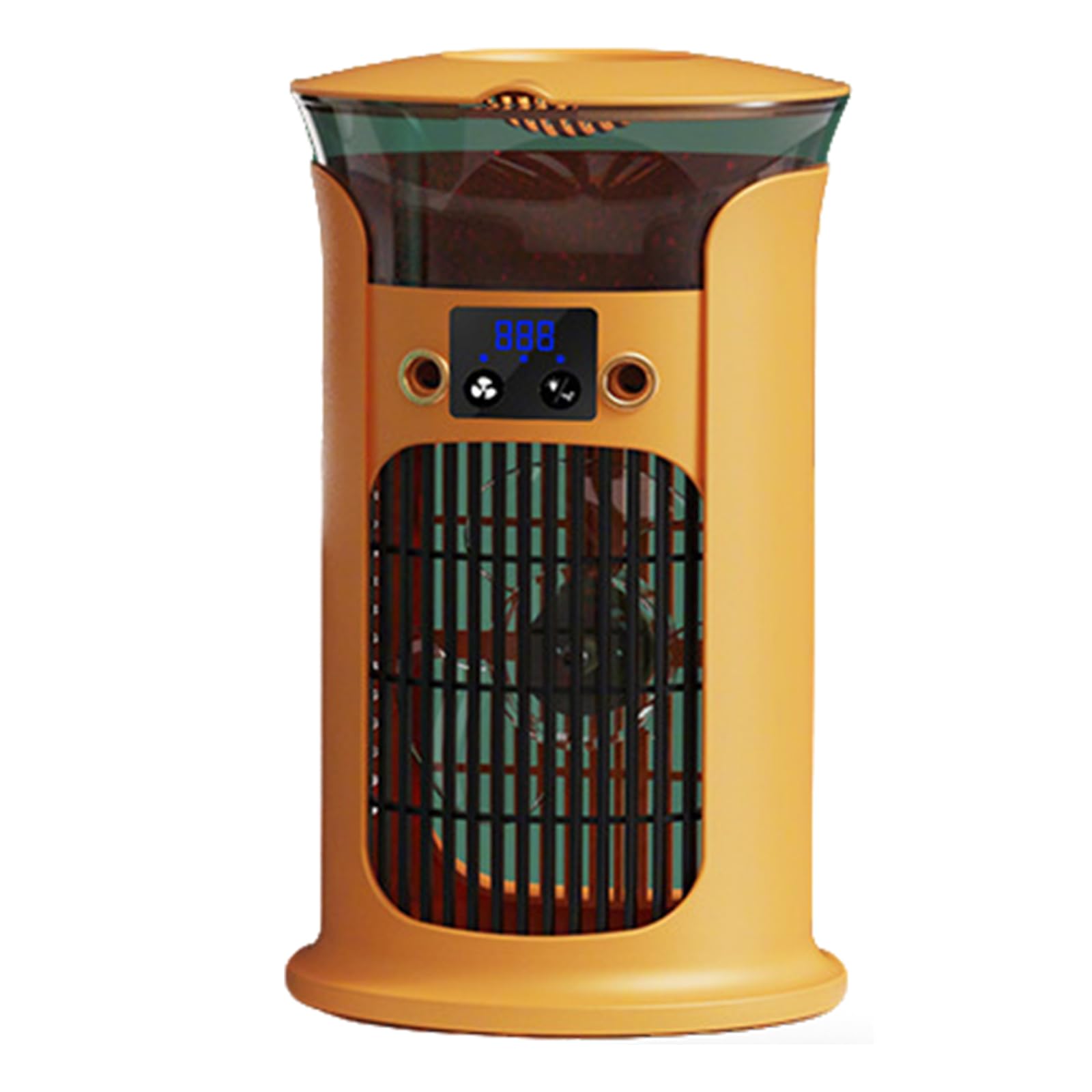 Zuiquity Portable Air Conditioners, Evaporative Air Cooler 3-Speed, Top-Fill, Portable Multifunctional Desktop Air Cooler,swamp Cooler(Color:yellow)