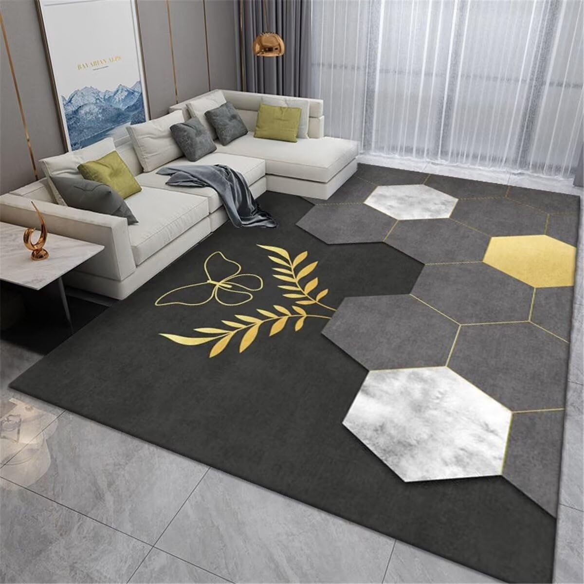 Tapis descente de lit ado pour créer un coin canapé branché