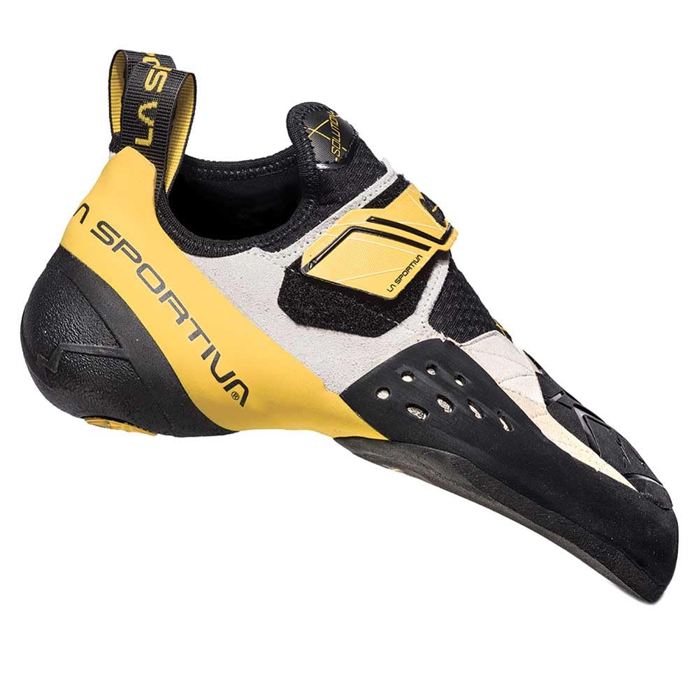 La Sportiva Solutions Men's ZFCS013, White Yellow, 25.5 cm
