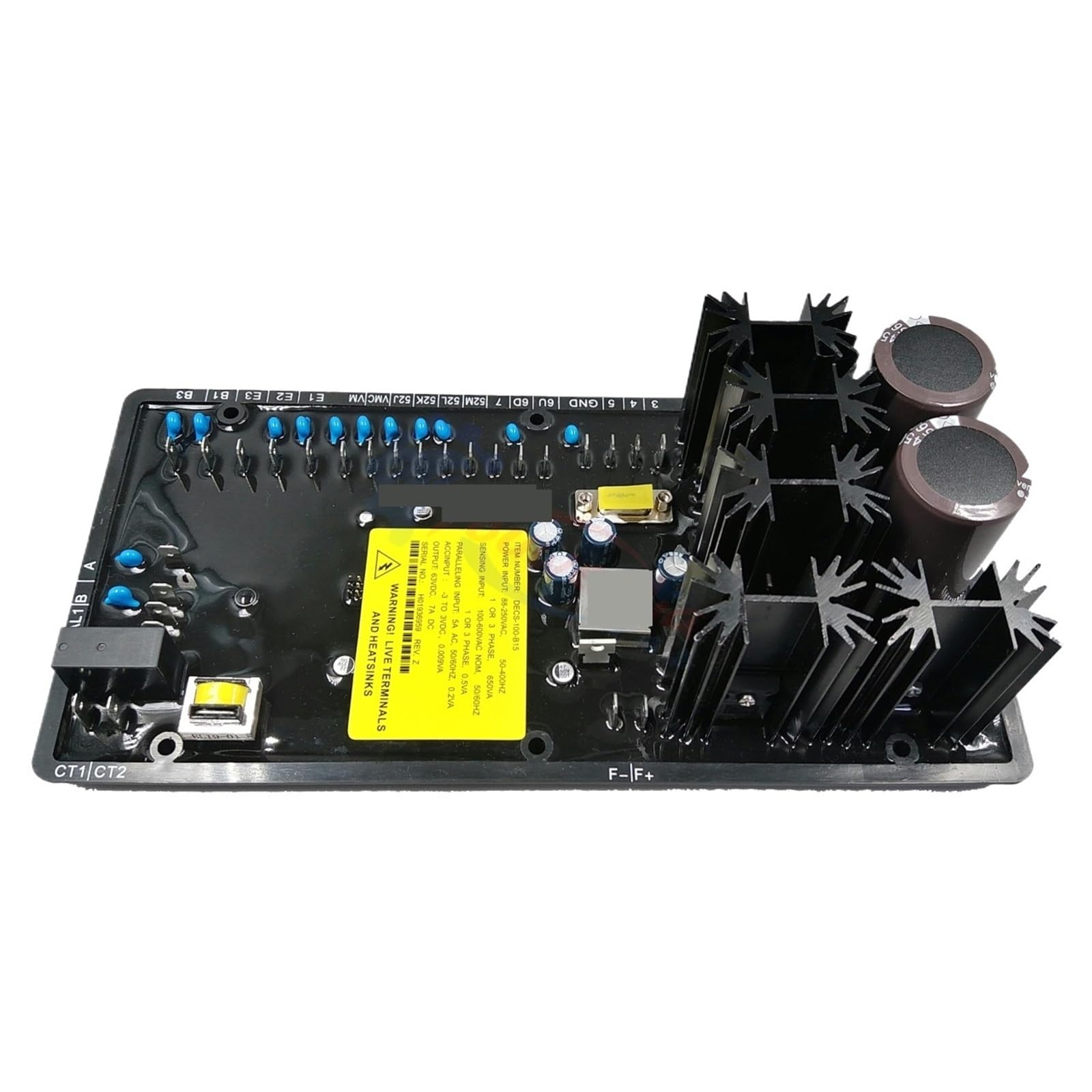 GQSHEIIRU 1pcs DECS-100-B15 AVR Diesel Generator Set Automatic Voltage Regulator(DECS-100-B15 copy)