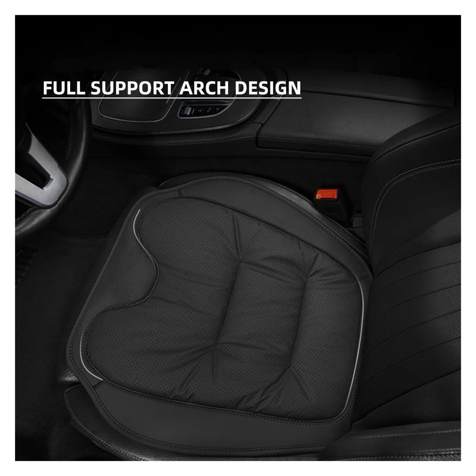para Fiat Panda 2011-2009 Coss 4x4 Cojín Asiento Delantero Coche Transpirable Protector Funda Cojín Dividido Individual Asiento Trasero Protector Asiento(Seat 2pcs)