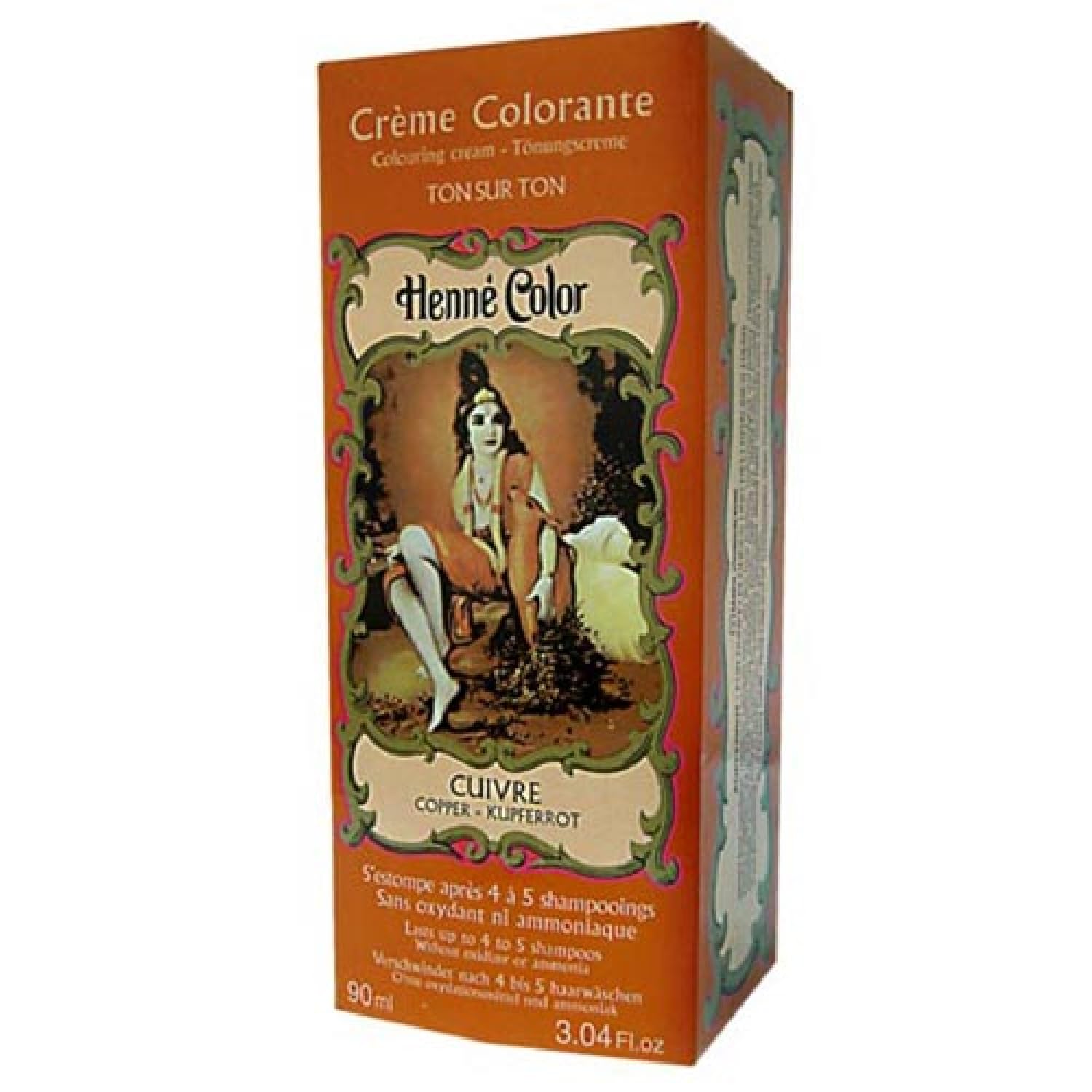 Copper Henna Hair Colouring Cream 90 ml
