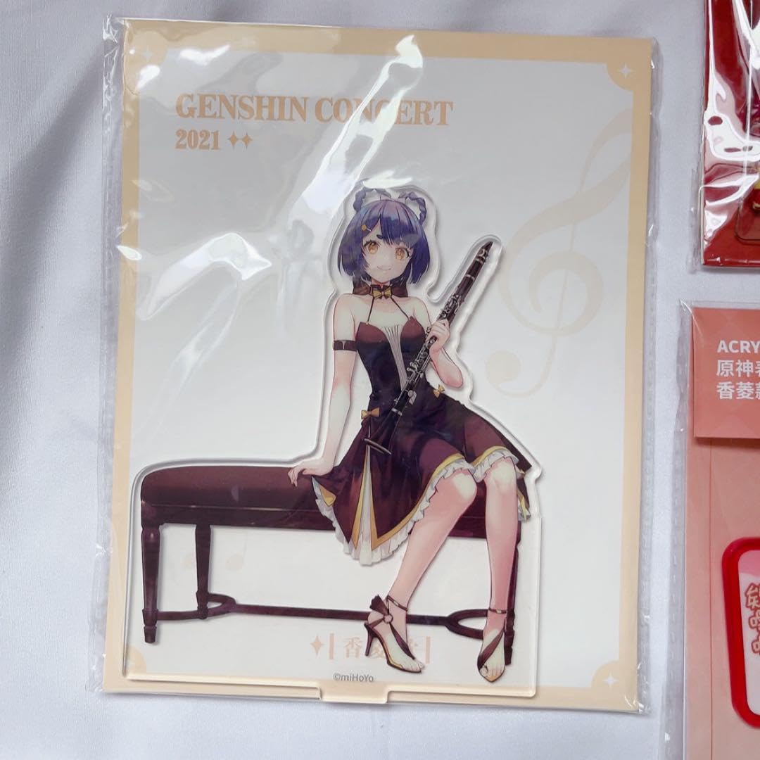 原神　オリジナルアクリルスタンド　香菱 Amazon.co.jp: 原神 Genshin 香菱 シャンリン グッズセット アクリル