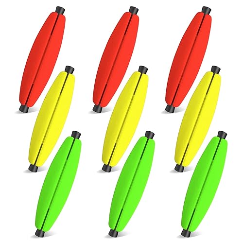 YOTO Peg Floats Slotted丨Fishing Floats for Catfish丨Fishing Cigar Foam Bobber