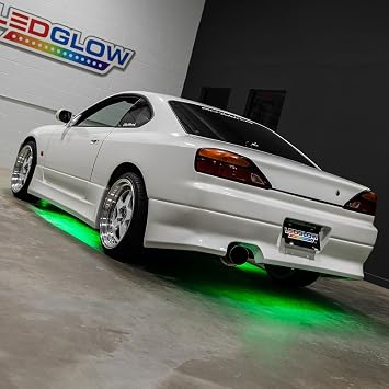 LEDGlow Green SMD LED Slimline Underbody Underglow Kit by LEDGLOW