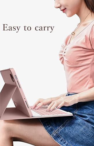 Miniatura 6 de Funda de teclado para iPad de 987 generación de 10.2 pulgadas 202120202019, iPad Pro de 10.5 pulgadas con teclado a color, iPad Air de 3 generación,