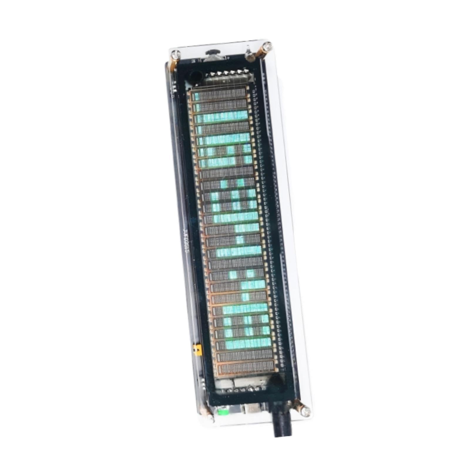 Analizzatore Audio con Display, Indicatore Musicale E Ingresso Microfono per Appassionati