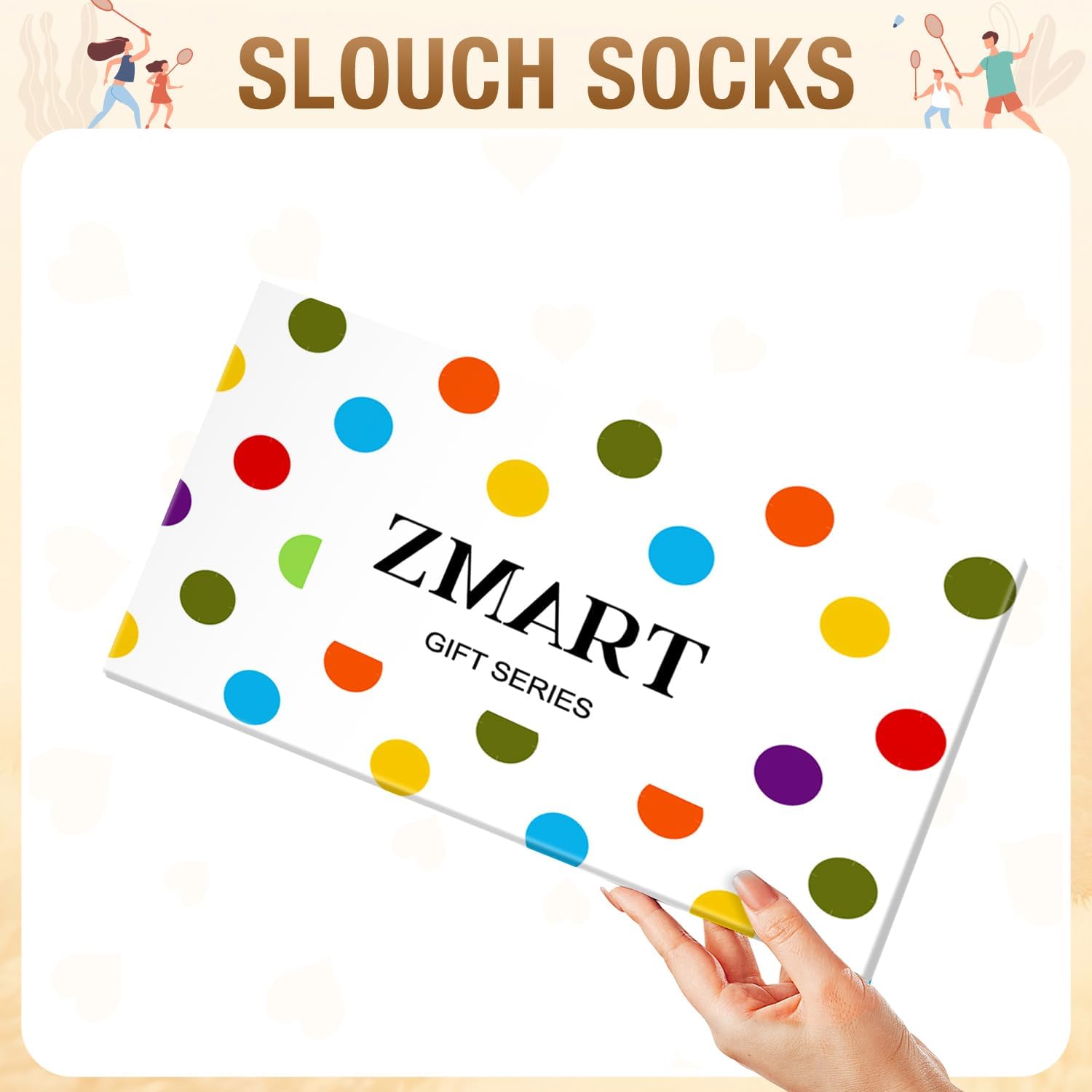 Girls Slouch Boots Socks 4 Pack - Toddler Girls Long Socks, Kids Gifts 1-12 Years - Image 4