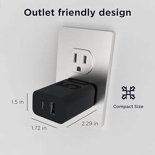 Miniatura 17 de Motorola TurboPower 30 Cargador USB-C - Sin cable - para Moto G 2025, G Power 2025, G Power 5G (2024), Moto G Stylus 5G (2024), Motorola Razr