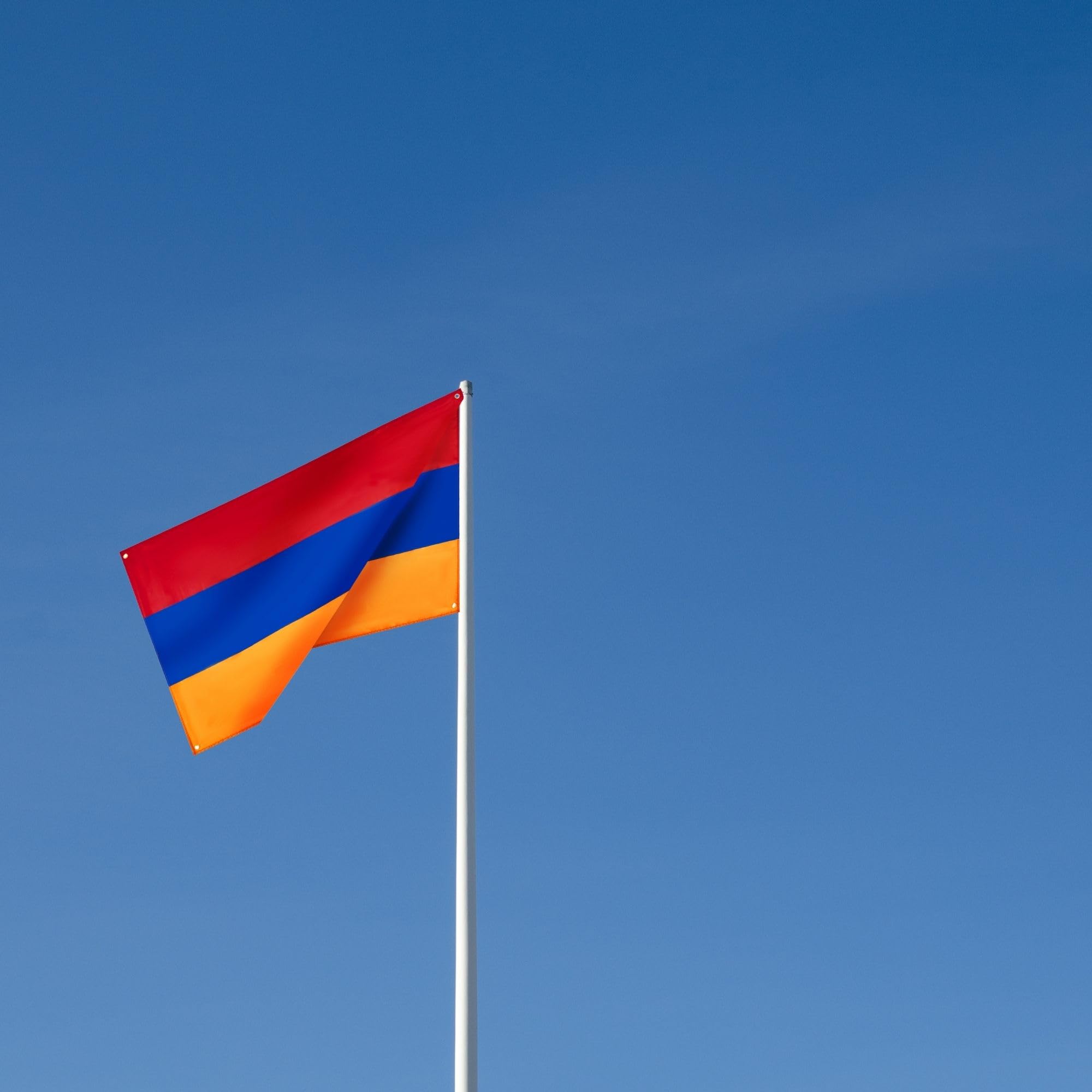 Runesol Armenia Flag, 91x152cm, 3ft x 5ft, 4 Grommets, Eyelet In Every Corner, Armenian National Flag - Image 3