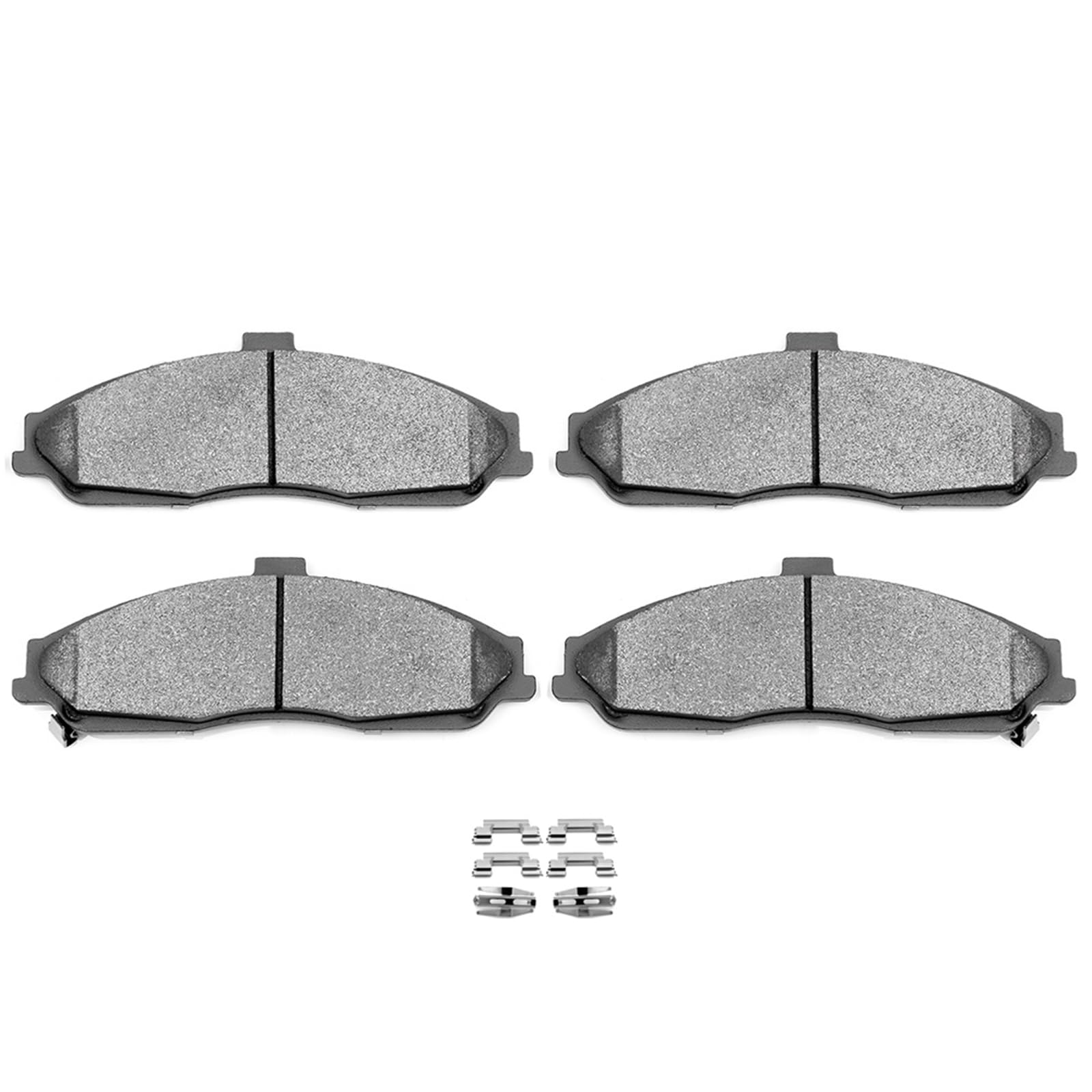 SCITOO D731 Front Semi-Metal Brake Pads Sets Fit For Cadillac XLR 2004-2009,For Chevrolet Corvette 1997-2004 2006-2013,For Pontiac GTO 2005-2006