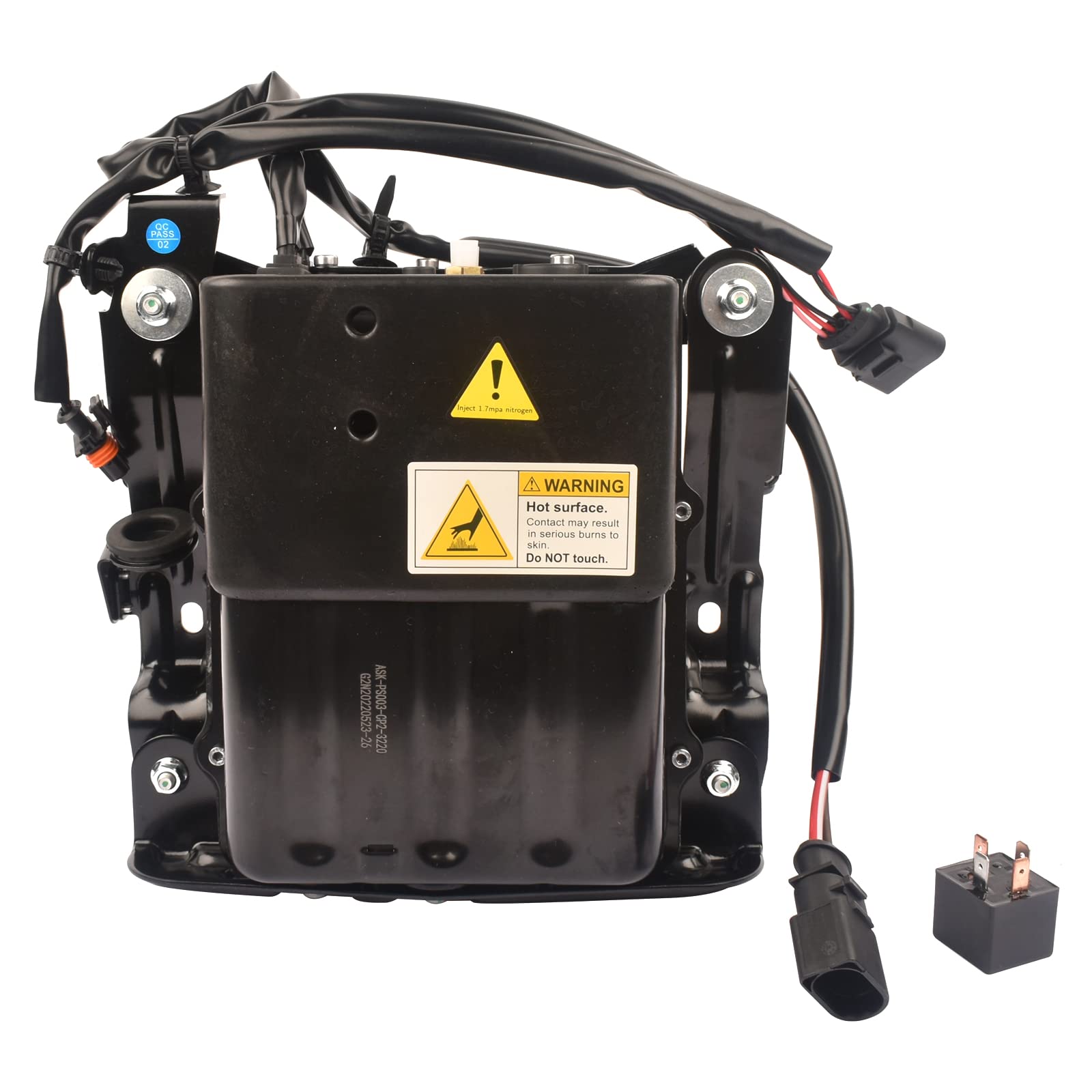 Compressore per sospensioni pneumatiche con alloggiamento 97035815107 97035815111 Compatibile con PORSCHE PANAMERA (970)