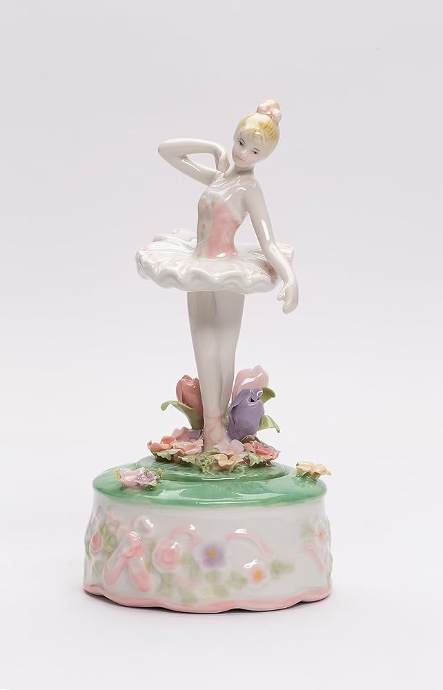 Amazon.com: Cosmos 96206 Fine Porcelain Ballerina Musical