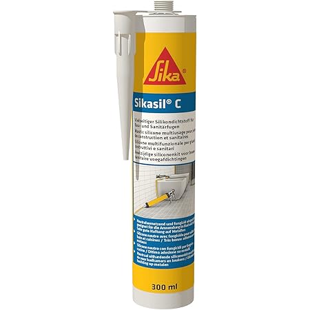 Sikasil C, Mastic Silicone à Réticulation Neutre Pour Joints